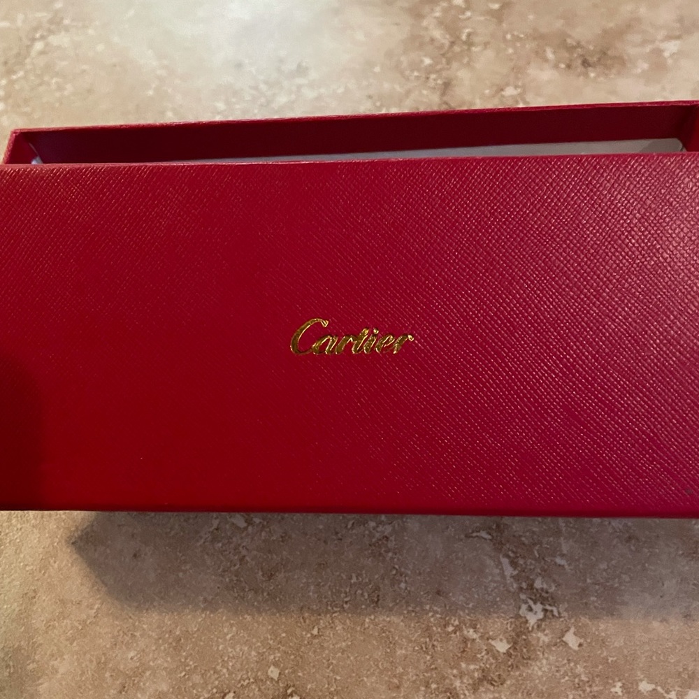 Cartier men sun glasses box